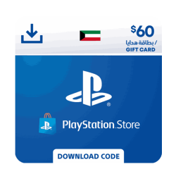 PlayStation Network Gift Card 60 USD – PSN Kuwait