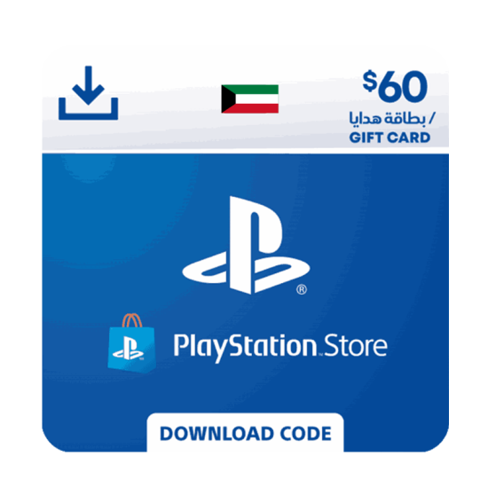 PlayStation Network Gift Card 60 USD – PSN Kuwait