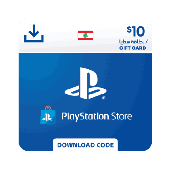 PlayStation Network Gift Card 10 USD – PSN Lebanon