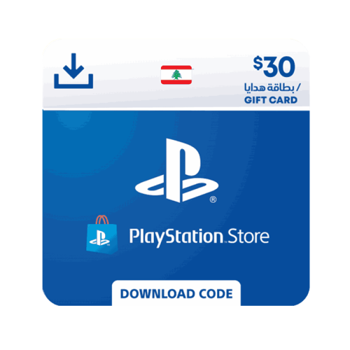 PlayStation Network Gift Card 30 USD – PSN Lebanon