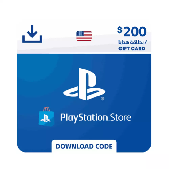 PlayStation Gift Card USA Store USD 200 PlayStation Gift Card USA Store USD 200
