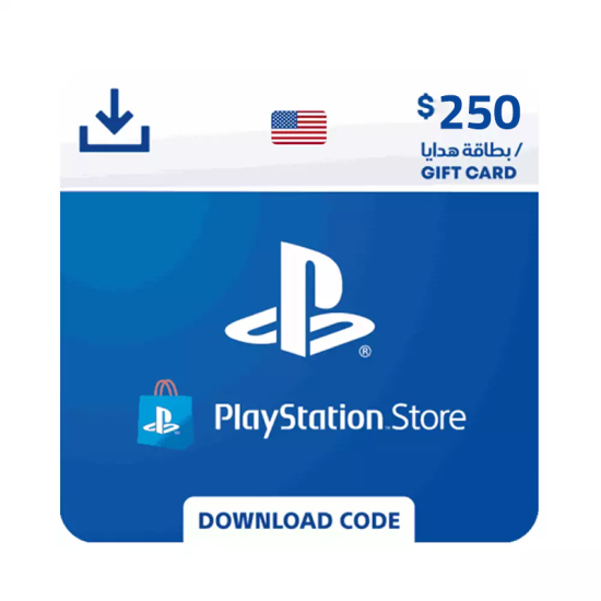 PlayStation Gift Card USA Store USD 250