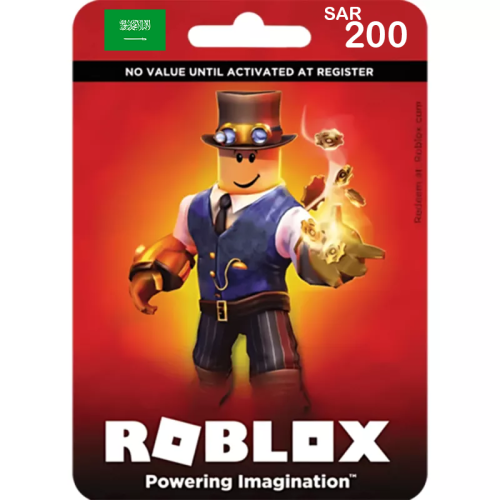 Roblox Gift Card 200 SAR – KSA