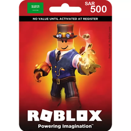 Roblox Gift Card 500 SAR – KSA