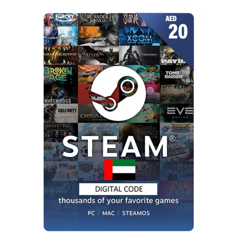 Steam Gift Card 20 AED UAE