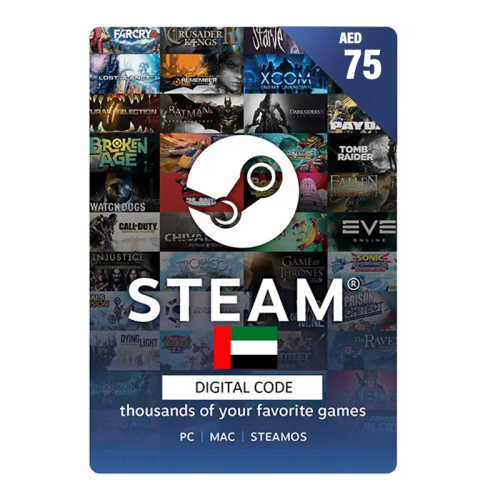 Steam Gift Card 75 AED UAE