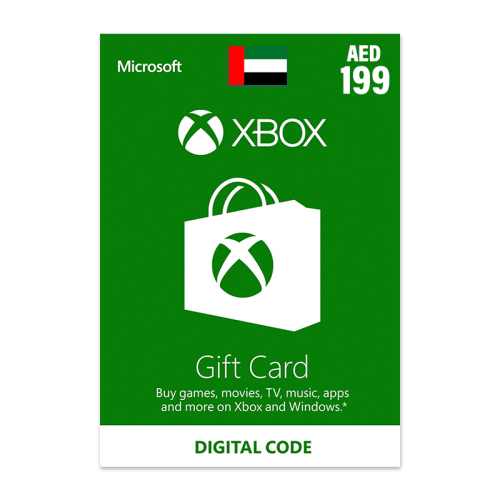 UAE Xbox LIVE Gift Card 199 AED
