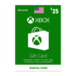 Xbox Gift Card 25$ USA