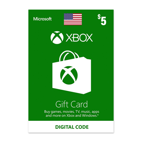 Xbox Gift Card 5$ USA