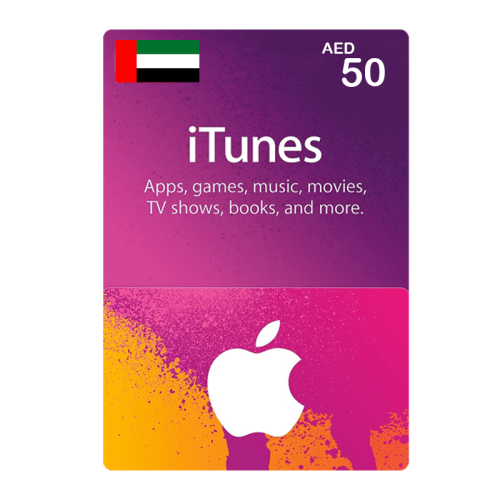 Apple iTunes Gift Card 50 AED – UAE