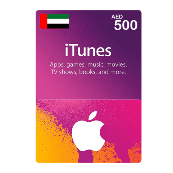 Apple iTunes Gift Card 500 AED – UAE