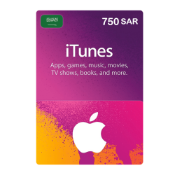 Apple iTunes Gift Card KSA Store 800 SR