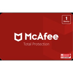 Mcafee - 1Devices Mcafee Total Protection 1 Year Subscription SA