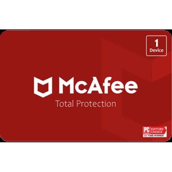 Mcafee - 1Devices Mcafee Total Protection 1 Year Subscription SA