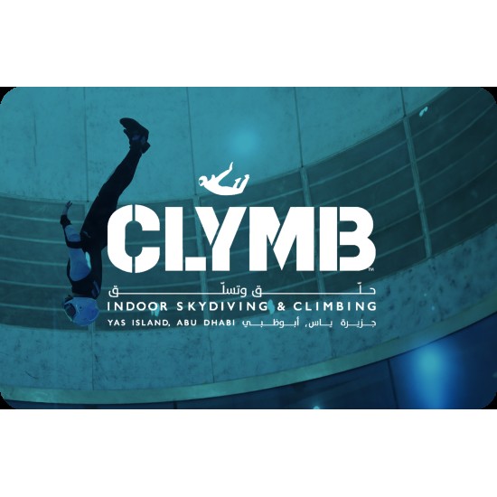 Clymb Indoor Skydive - 2 flights (1.5 Hours)