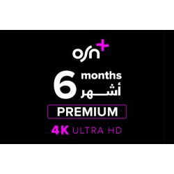 OSN+ Premium Plan 6 M - UAE