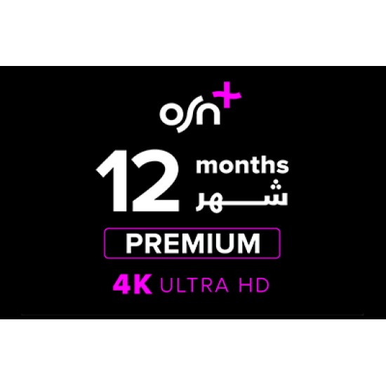 OSN+ Premium Plan 12 M - OM