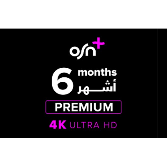 OSN+ Premium Plan 6 M - QAT