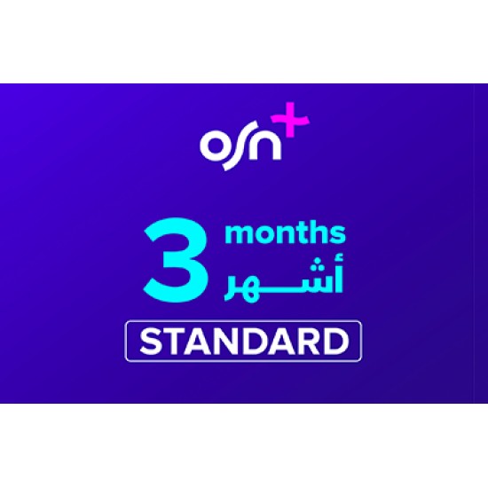 OSN+ Standard Plan 3 M - QAT