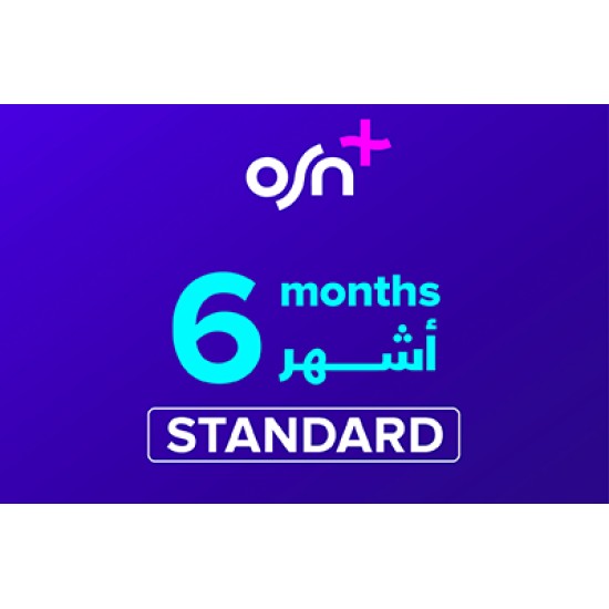 OSN+ Standard Plan 6 M - IRQ