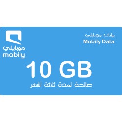 Mobily Data 10G 3M
