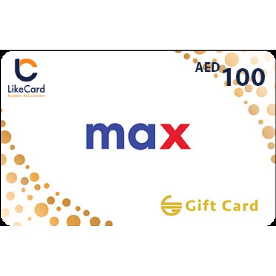 Max UAE - 100  AED