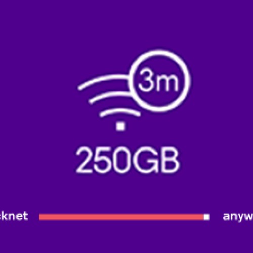 QuickNet 250GB 3M