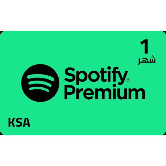 Spotify ksa 1month
