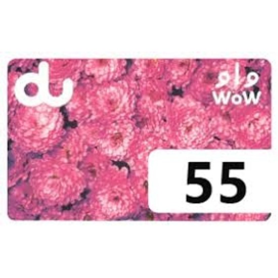 Du Prepaid Card 55 AED - UAE