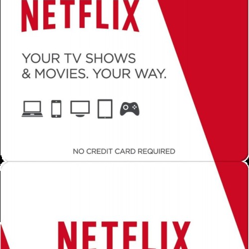 NETFLIX CARD 100$ for USA  account