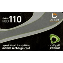 Etisalat Prepaid Card 110 AED