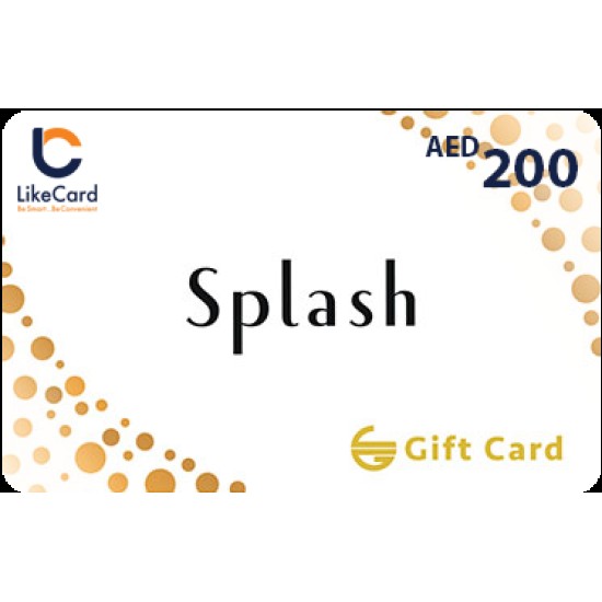 Splash - 200 AED