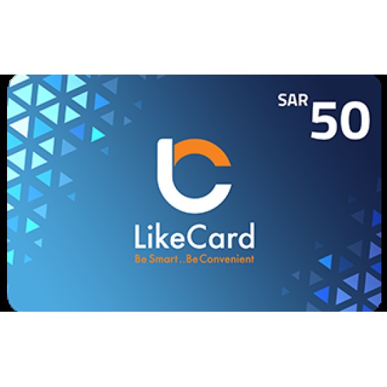 LikeCard Gift Card 50 SAR (KSA Account)