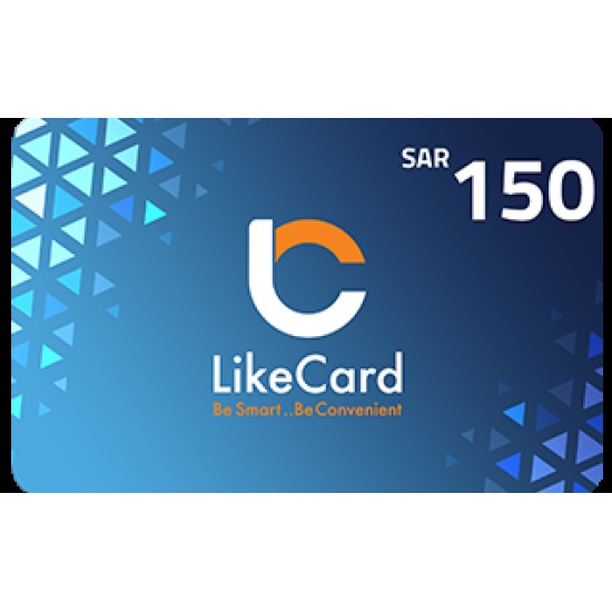 LikeCard Gift Card 150 SAR (KSA Account)