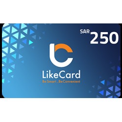 LikeCard Gift Card 250 SAR (KSA Account)