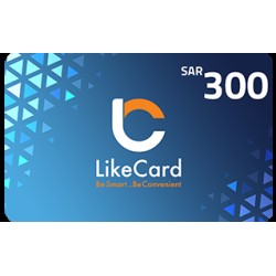 LikeCard Gift Card 300 SAR (KSA Account)