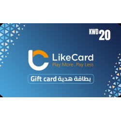 LikeCard Gift Card 20 KWD (Kuwait Account)