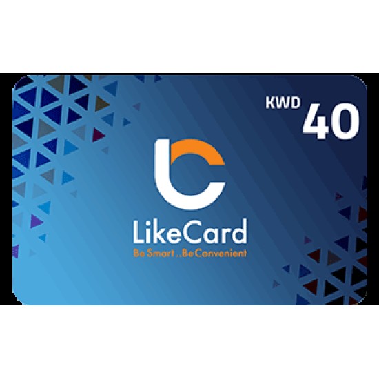 LikeCard Gift Card 40 KWD (Kuwait Account)