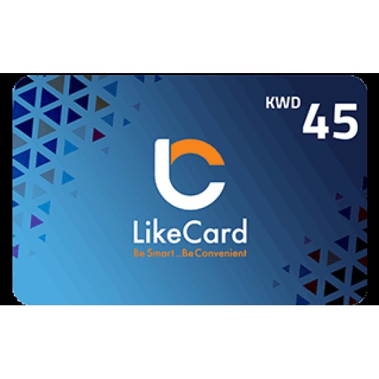 LikeCard Gift Card 45 KWD (Kuwait Account)