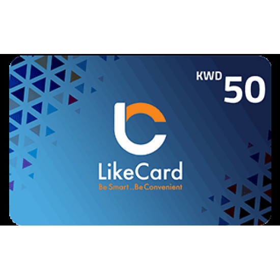 LikeCard Gift Card 50 KWD (Kuwait Account)