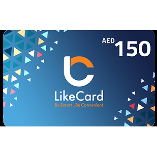 LikeCard Gift Card 150 AED (UAE Account)