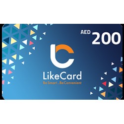 LikeCard Gift Card 200 AED (UAE Account)
