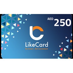 LikeCard Gift Card 250 AED (UAE Account)