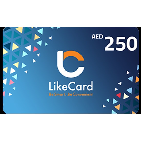 LikeCard Gift Card 250 AED (UAE Account)