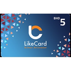 LikeCard Gift Card 5 BHD (BAHRAIN Account)