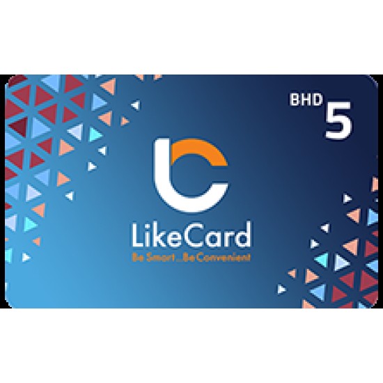 LikeCard Gift Card 5 BHD (BAHRAIN Account)