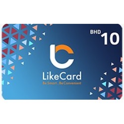 LikeCard Gift Card 10 BHD (BAHRAIN Account)
