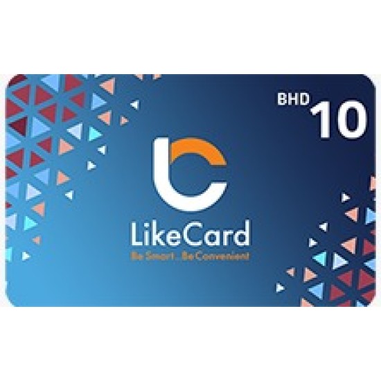 LikeCard Gift Card 10 BHD (BAHRAIN Account)