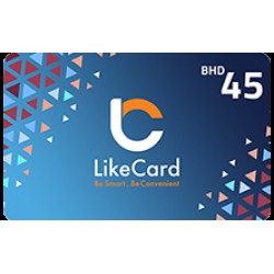 LikeCard Gift Card 45 BHD (BAHRAIN Account)