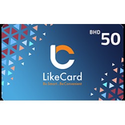 LikeCard Gift Card 50 BHD (BAHRAIN Account)